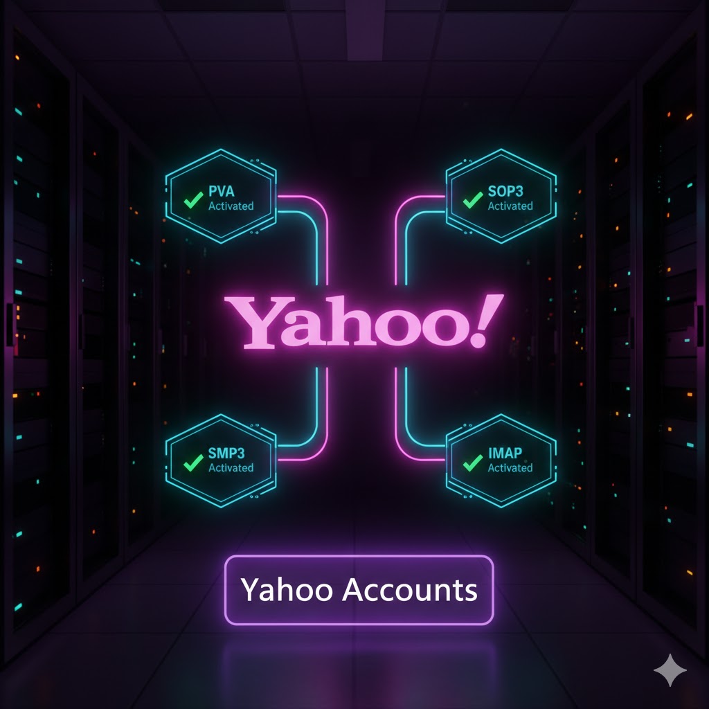 Yahoo Accounts: PVA, POP3, SMTP, IMAP are activated