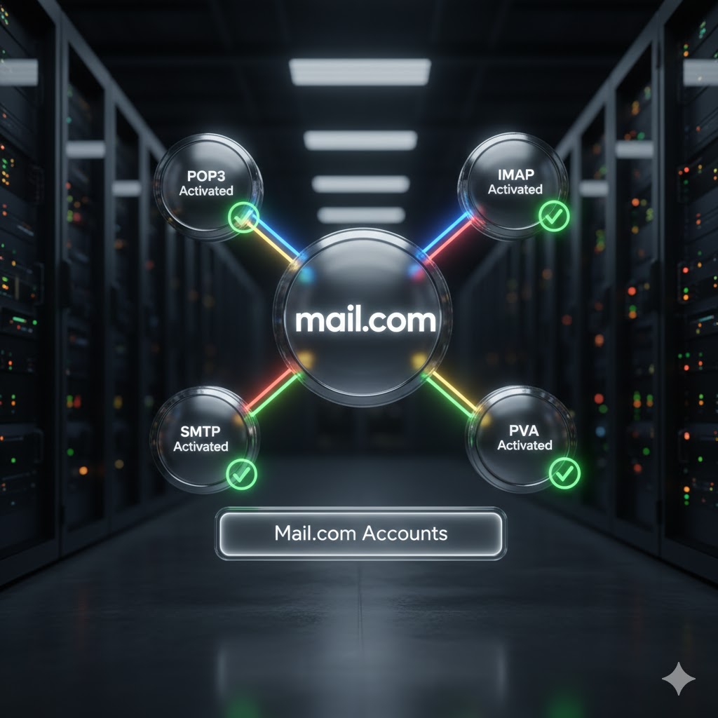 Mail.com Accounts: POP3, SMTP, IMAP are activated Mail.com Accounts: POP3, SMTP, IMAP are activated