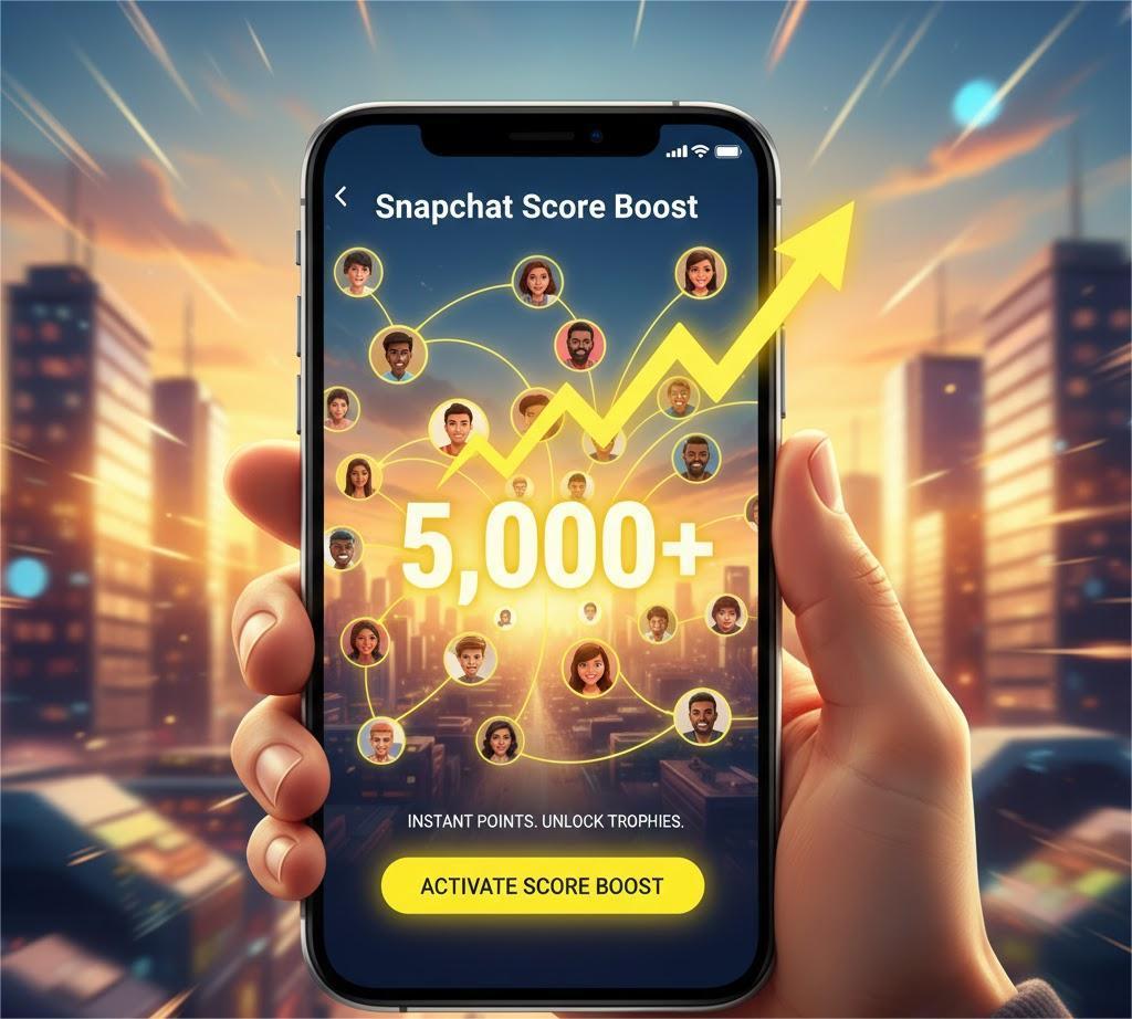 5000 Snapchat Score/Points