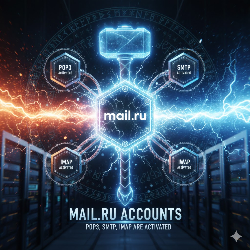 Mail.ru Accounts: POP3, SMTP, IMAP are Activated