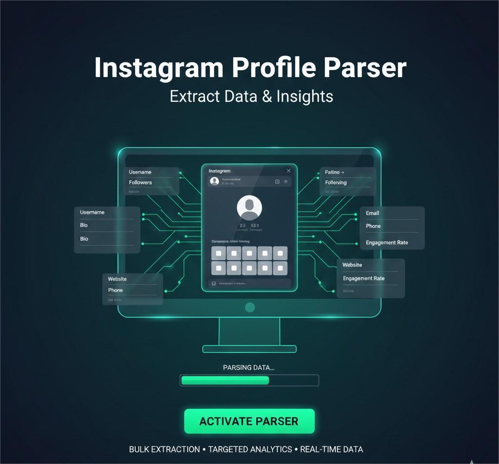 Instagram Profile Parser