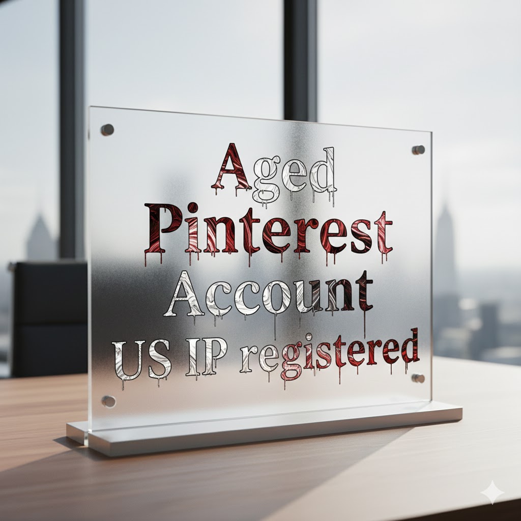 Aged Pinterest Account US IP registered