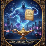 Aged Linkedin accounts with connections US IP registered