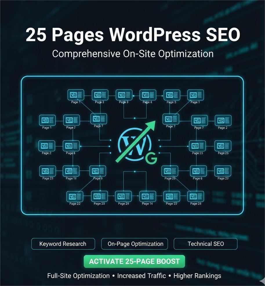 25 Pages WordPress SEO