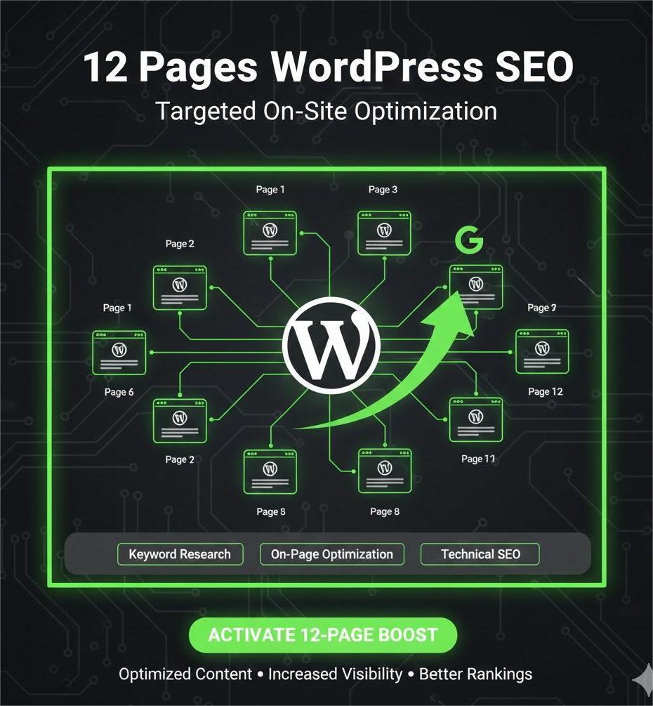 12 Pages WordPress SEO