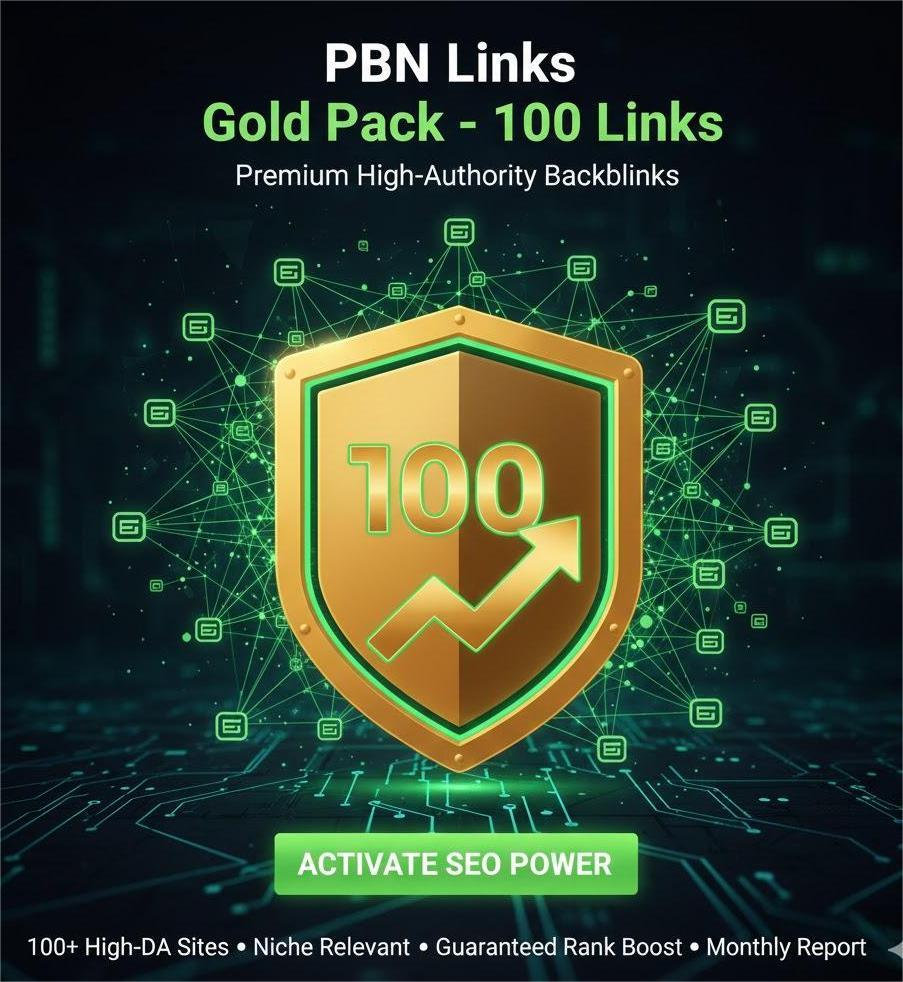 PBN Links - Gold Pack - 100 Links