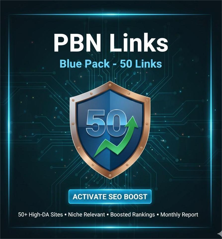 PBN Links - Blue Pack - 50 Links