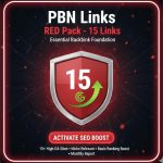 PBN Links - RED Pack - 15 Links