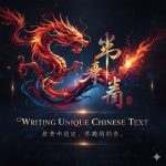 Writing Unique Chinese Text