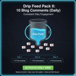 Drip Feed Pack II: 10 Blog Comments