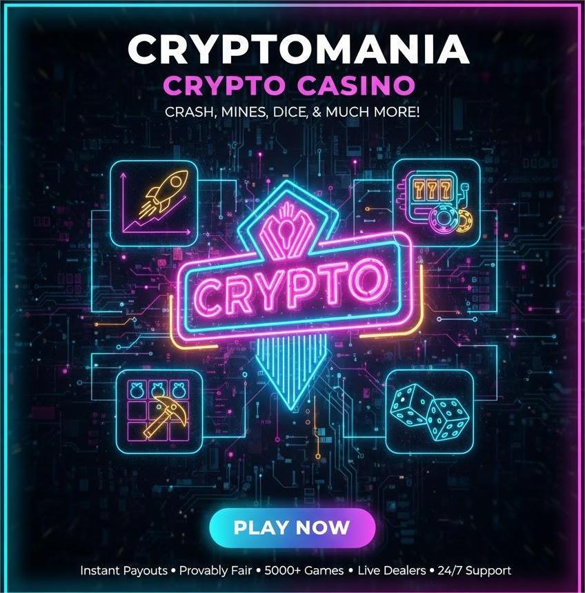Crypto Casino Crash Mines Dice and much more