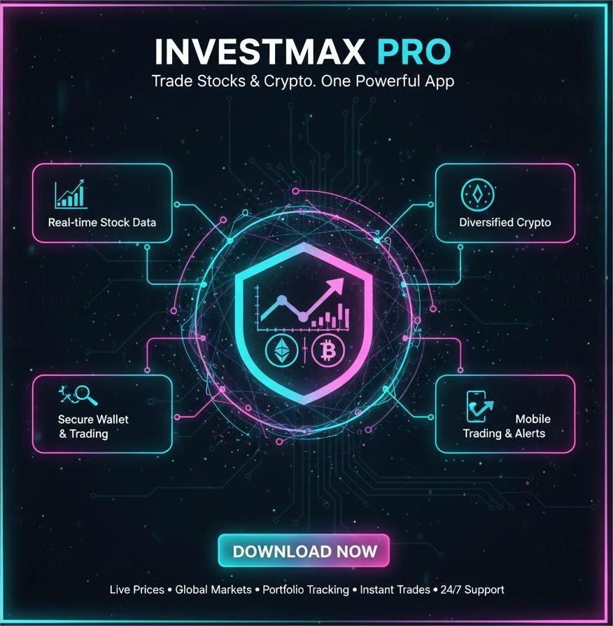 Stock Market and Cryptocurrency Application