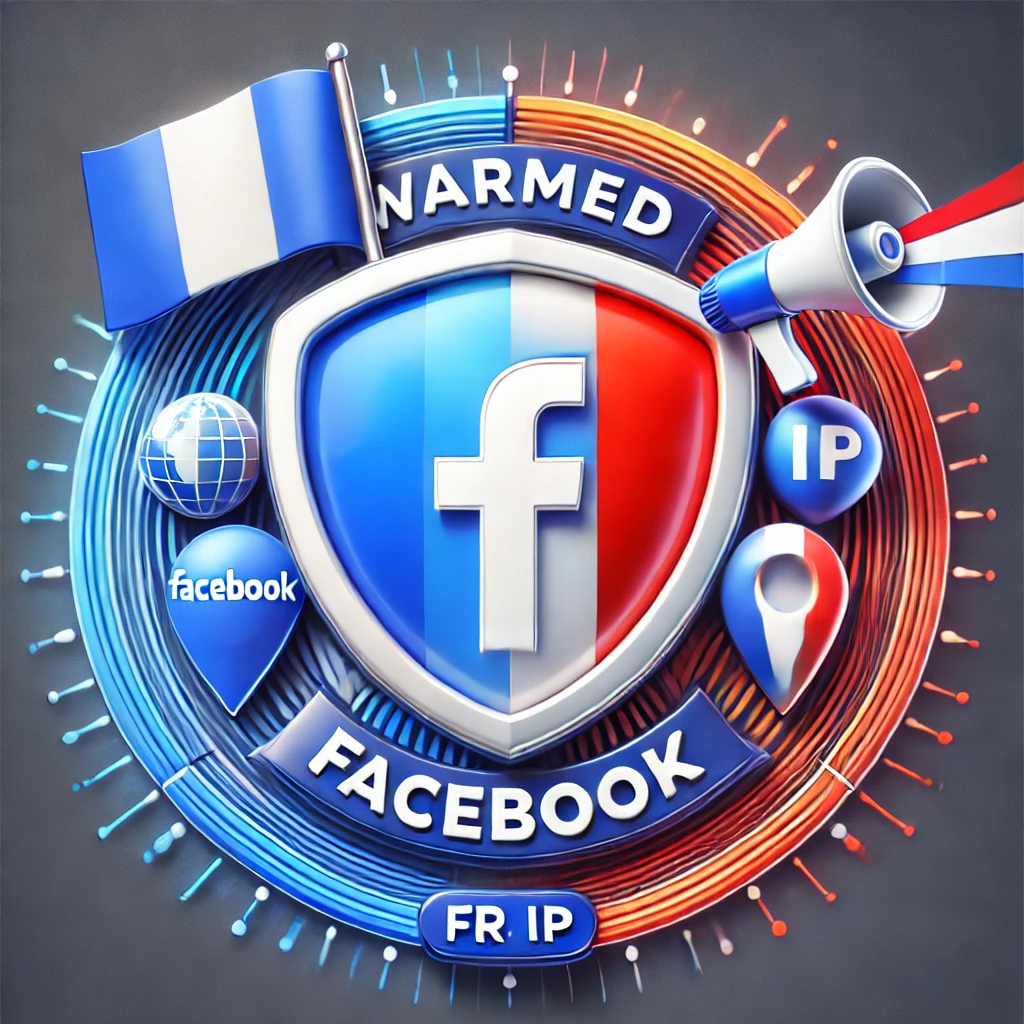 Warmed Facebook accounts for Ads, IP-FR
