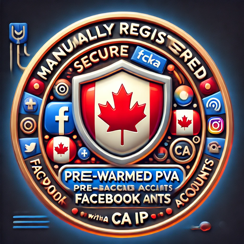 Manually registered pre-warmed PVA Facebook account CA ip