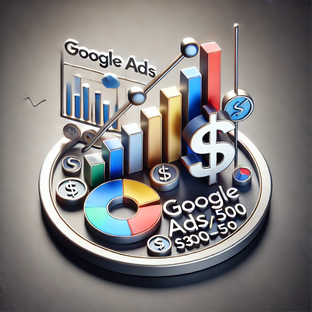 Google Ads/Google AdWords Account Spent $300-500