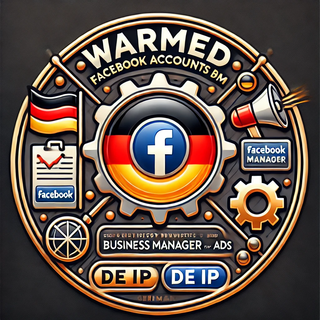 Warmed Facebook accounts with BM for Ads DE ip