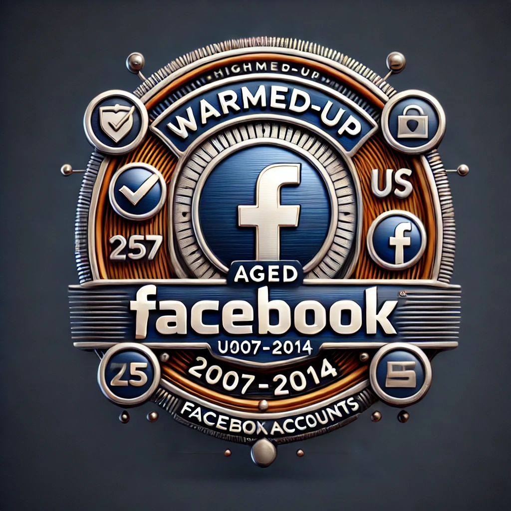 Warmed up aged US Facebook account 2007-2014