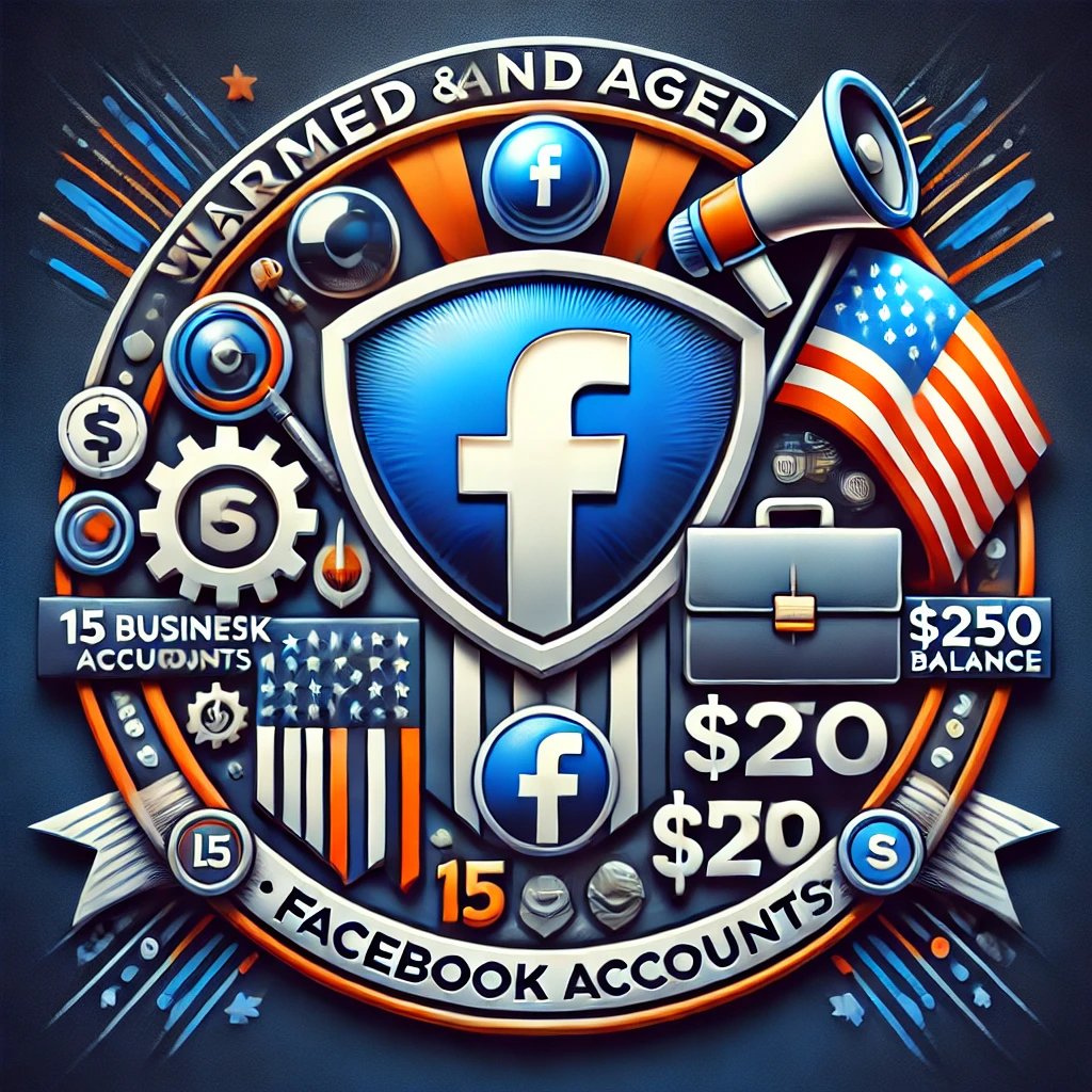 Warmed Aged Facebook accounts with 15 BM $250 US registered