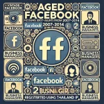 Aged Softreg Facebook accounts 2007-2014 registered with 2 Business Managers added - Thailand IP