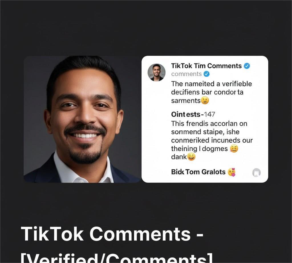 TikTok $2/10 comments - [Verified/Comments]