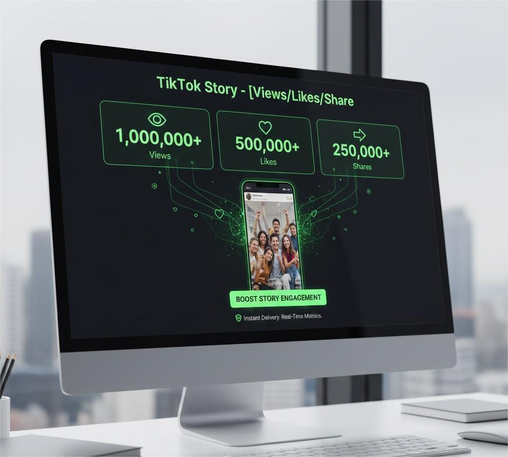 TikTok $0.40/10 Story Views [Views/likes/Share]