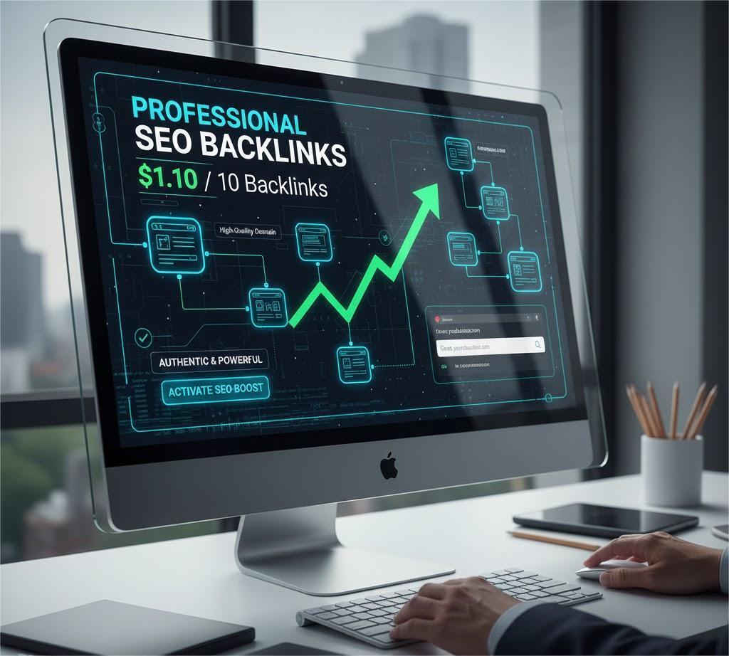 Professional SEO $1.10/10 Backlinks [high quality/Top Google Ranking]