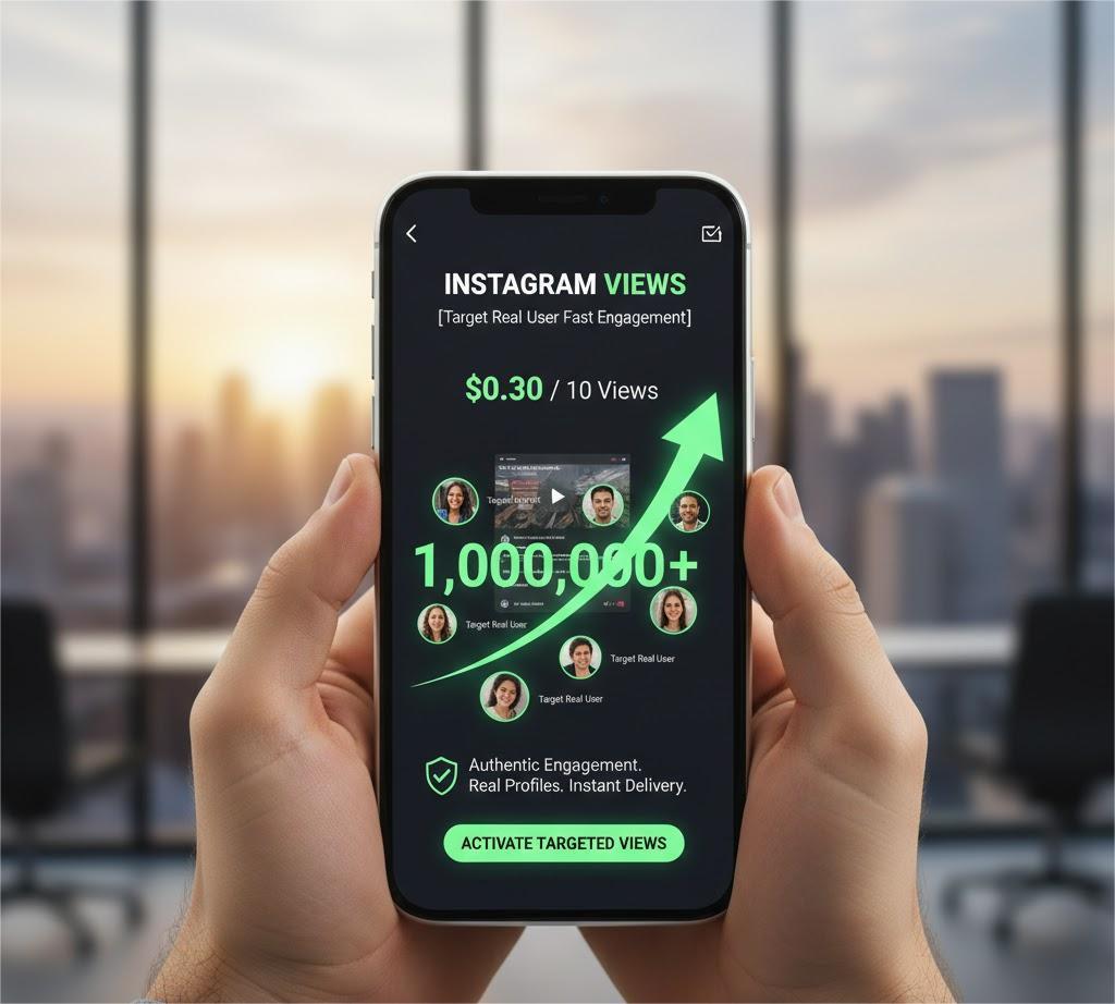 Instagram $0.30/10 Views – [Target Real User Fast Engagement]