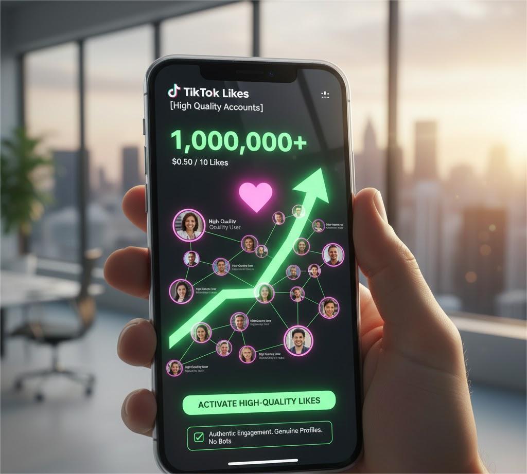 TikTok $0.50/10 Likes [High Quality Accounts]