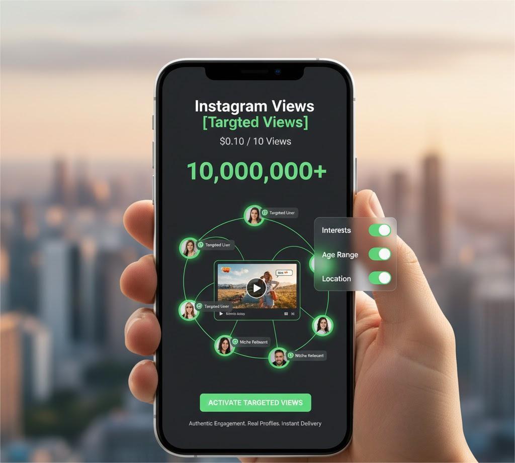 Instagram View $0.10/10 Views [Targeted Views]