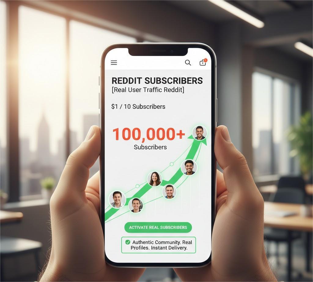 Reddit Subscribers $1/10 Subscribers [Real User Traffic Reddit]
