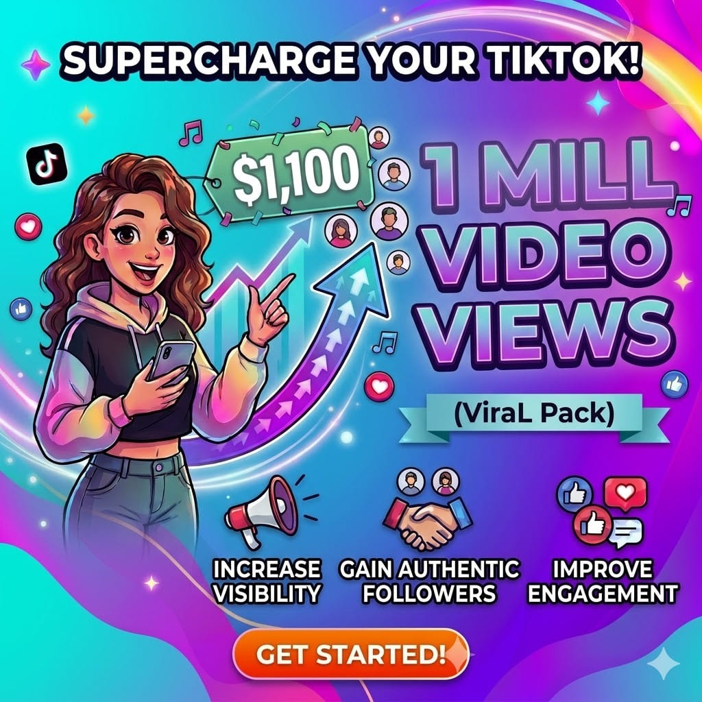 1 Million TikTok Video Views