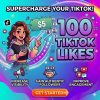 Buy 100 TikTok Likes Service – Fast TikTok Likes Boost