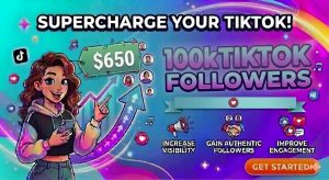 Buy 100K TikTok Followers Service – Real TikTok Followers Growth Package