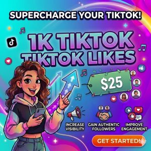 Buy 1K TikTok Likes Service – Fast TikTok Likes Boost