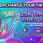 Buy 25K TikTok Video Views Service – Fast TikTok Views Boost