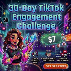 30 day tiktok engagement challenge