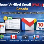 Phone Verified Gmail (PVA) - Canada