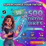 Buy 500 TikTok Likes Service – Fast TikTok Likes Boost