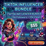 buy tiktok influencer bundle 5k followers 10k views