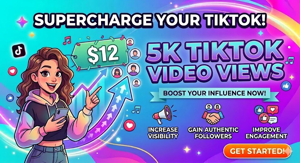 5k TikTok Video Views