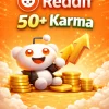 Reddit Acc 50+ Karma