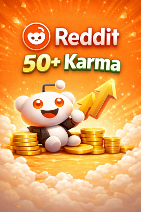 Reddit Acc 50+ Karma