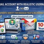 Gmail Account with Realistic Username