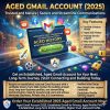 Aged Gmail Account (2024)