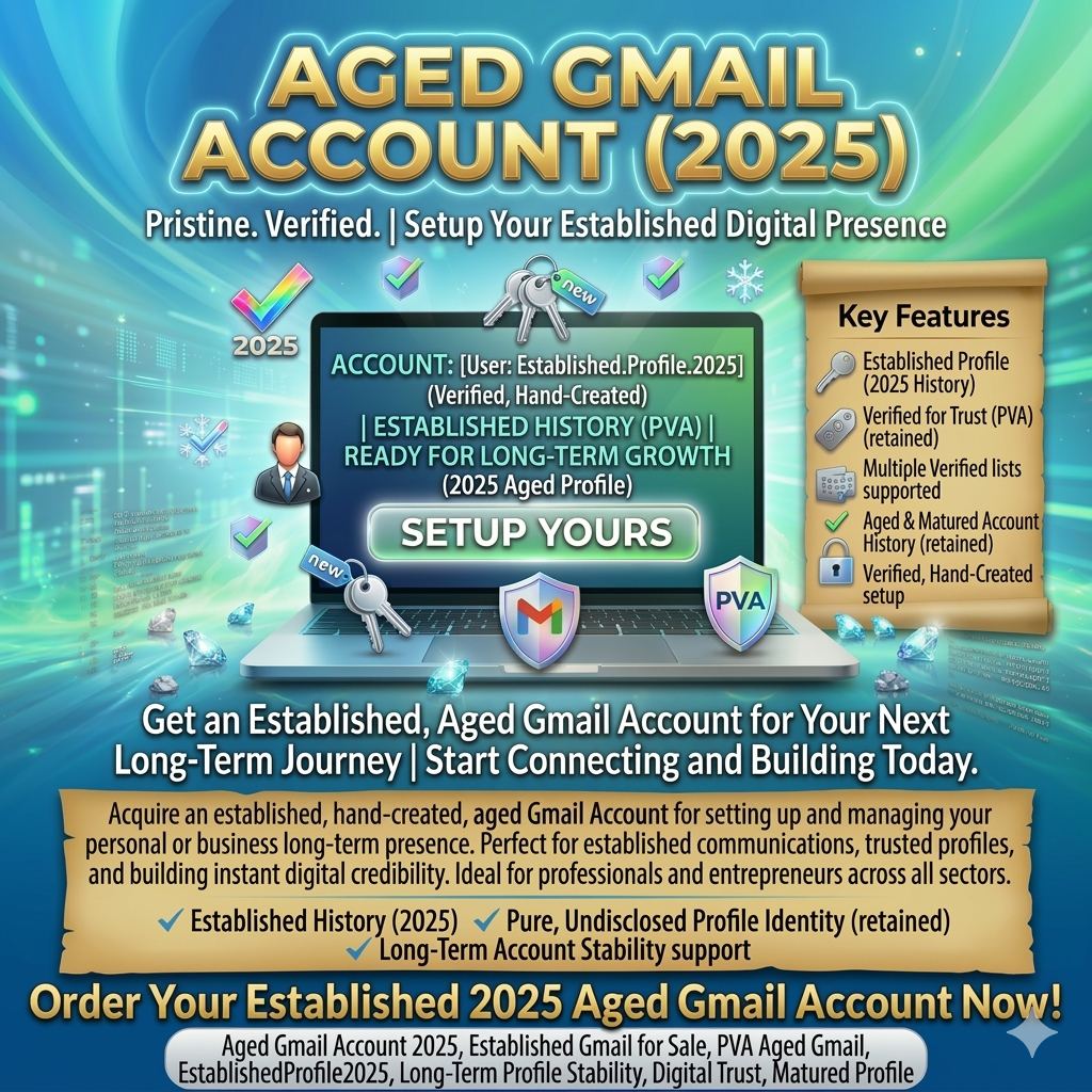 Aged Gmail Account (2025)