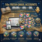 50x Fresh Gmail Accounts
