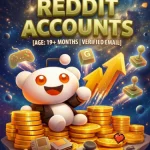 Reddit Accounts 19+ Month aged Reddit profiles with established account history
