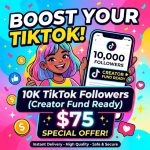 buy 10k tiktok followers