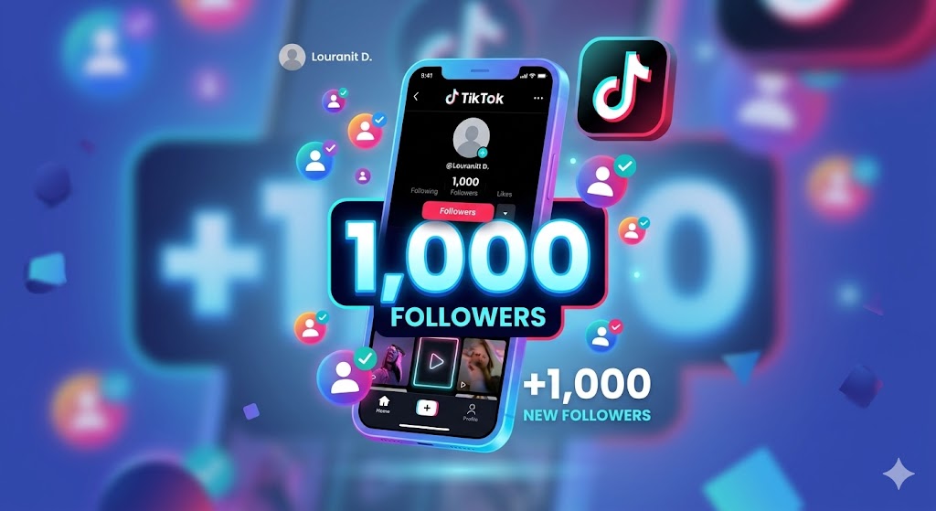 1k TikTok Followers