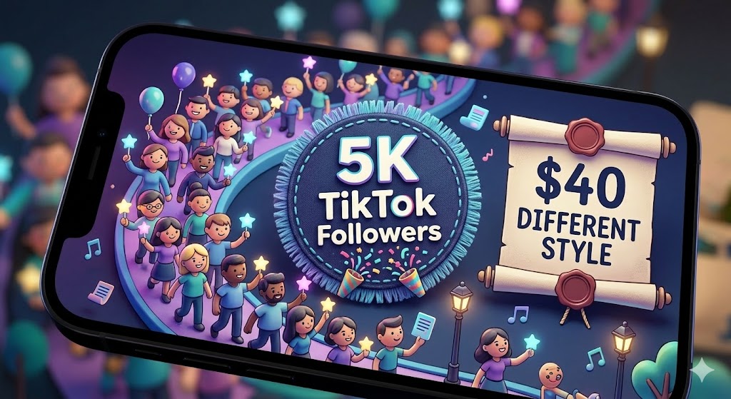 5k TikTok Followers